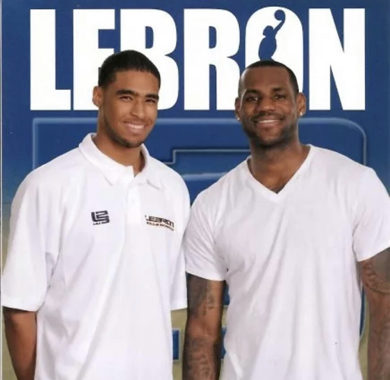 Donnavan Kirk and Lebron James
